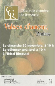 20 novembre 2005 - Concert "Valses d'amour - Brahms"