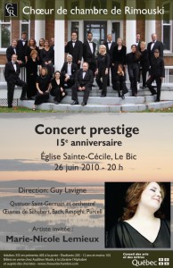 Concert avec Marie-Nicole Lemieux